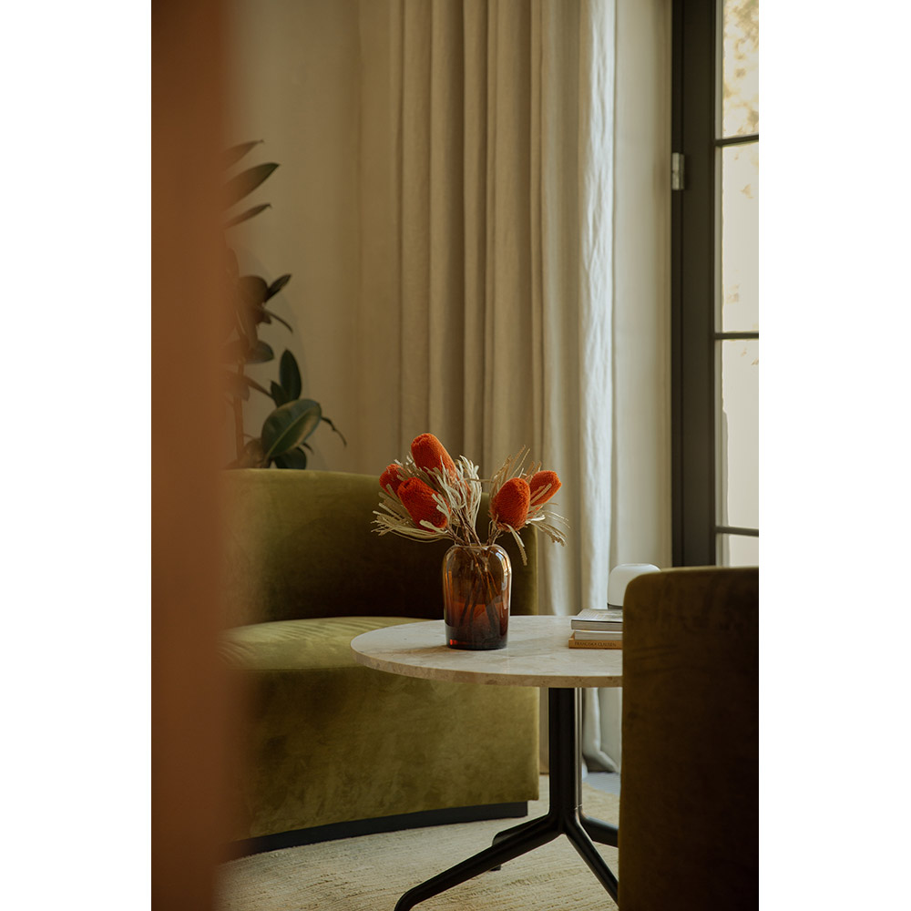Harbour Column Lounge Table Black Oak 3 | Rouse Home