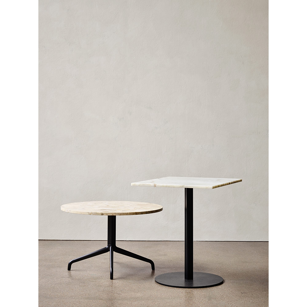 Harbour Column Round Dining Table Estremoz Marble Round Base 9 | Rouse Home