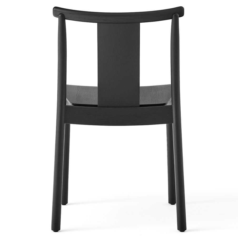 Merkur Unupholstered Dining Chair - Black Oak