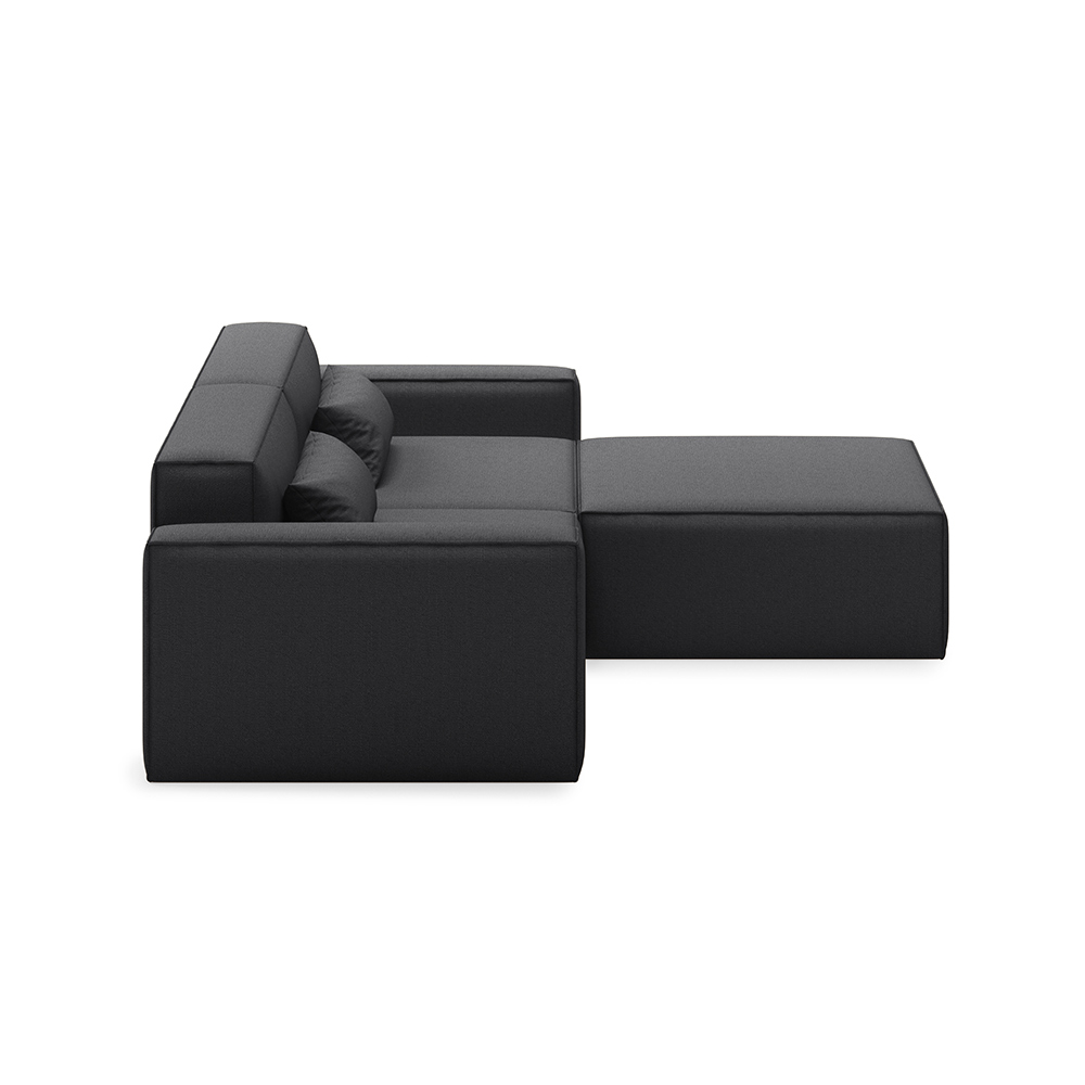 Mix Modular 3-PC Sectional - Mowat Raven