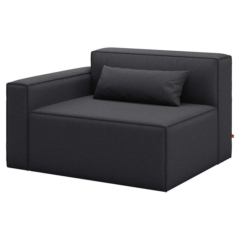 Mix Modular Left Arm - Mowat Raven | Rouse Home