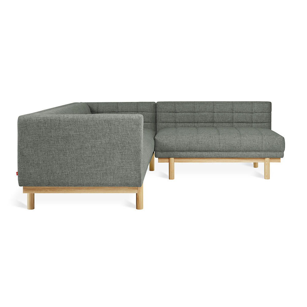 Mulholland Bi-Sectional - Caledon Cinder Ash Natural | Rouse Home