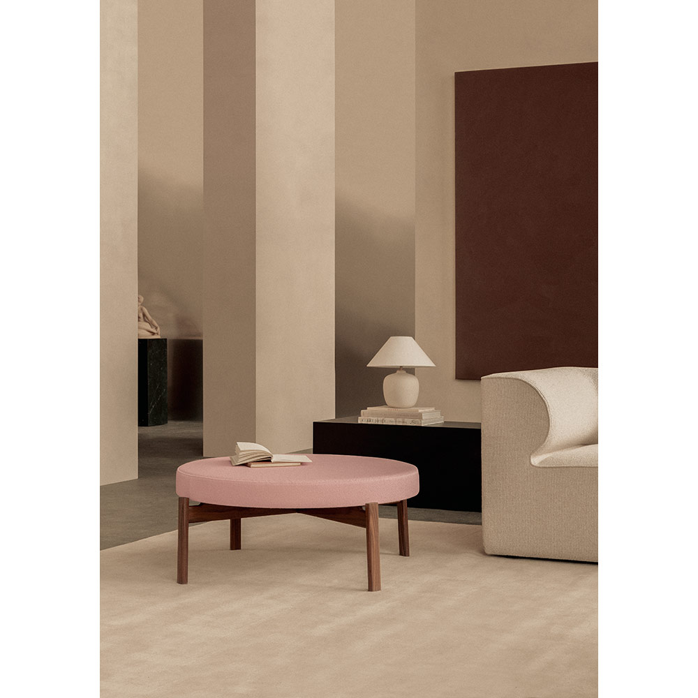 Passage Pouf - Walnut