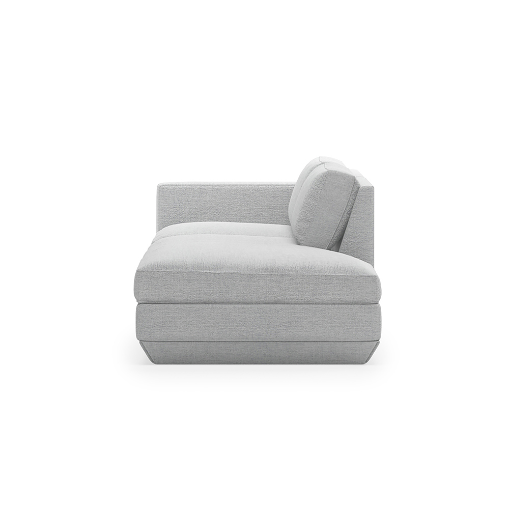 Podium 2 PC Lounge Sofa - Bayview Silver