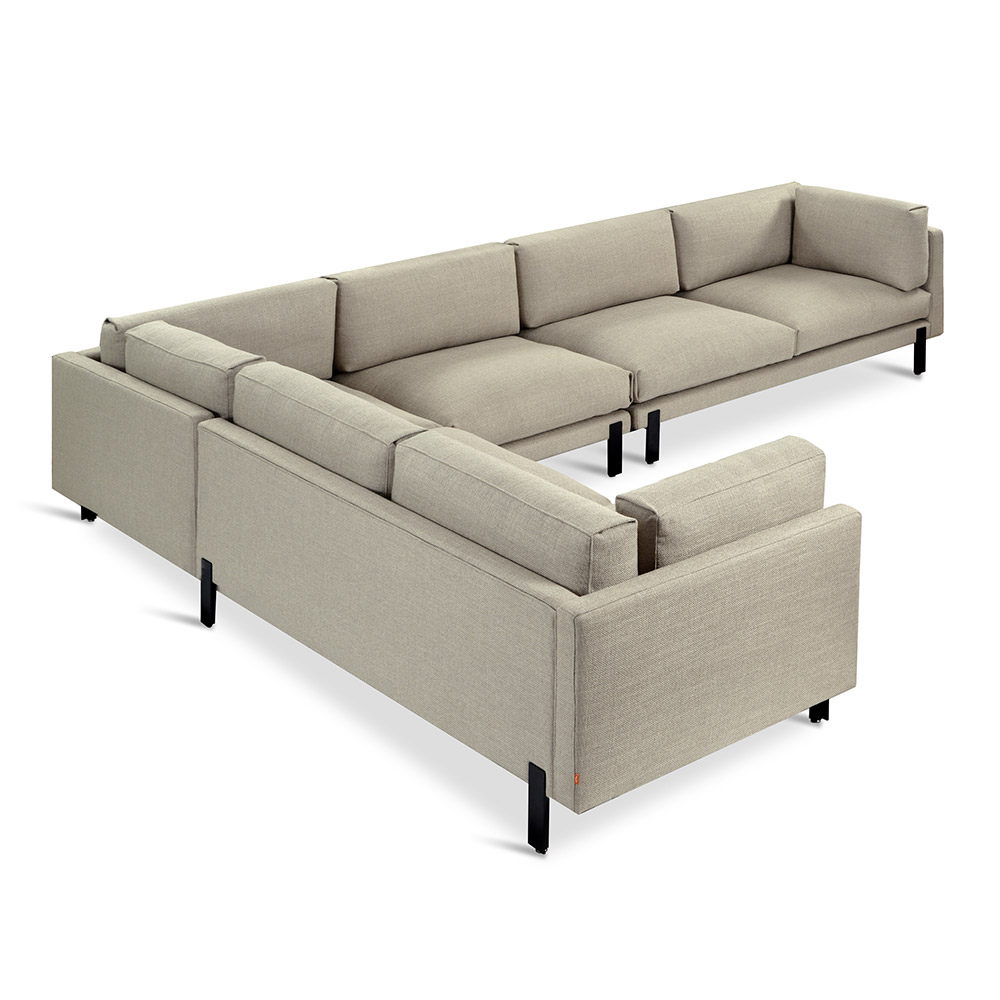 Silverlake XL Sectional - Andorra Almond