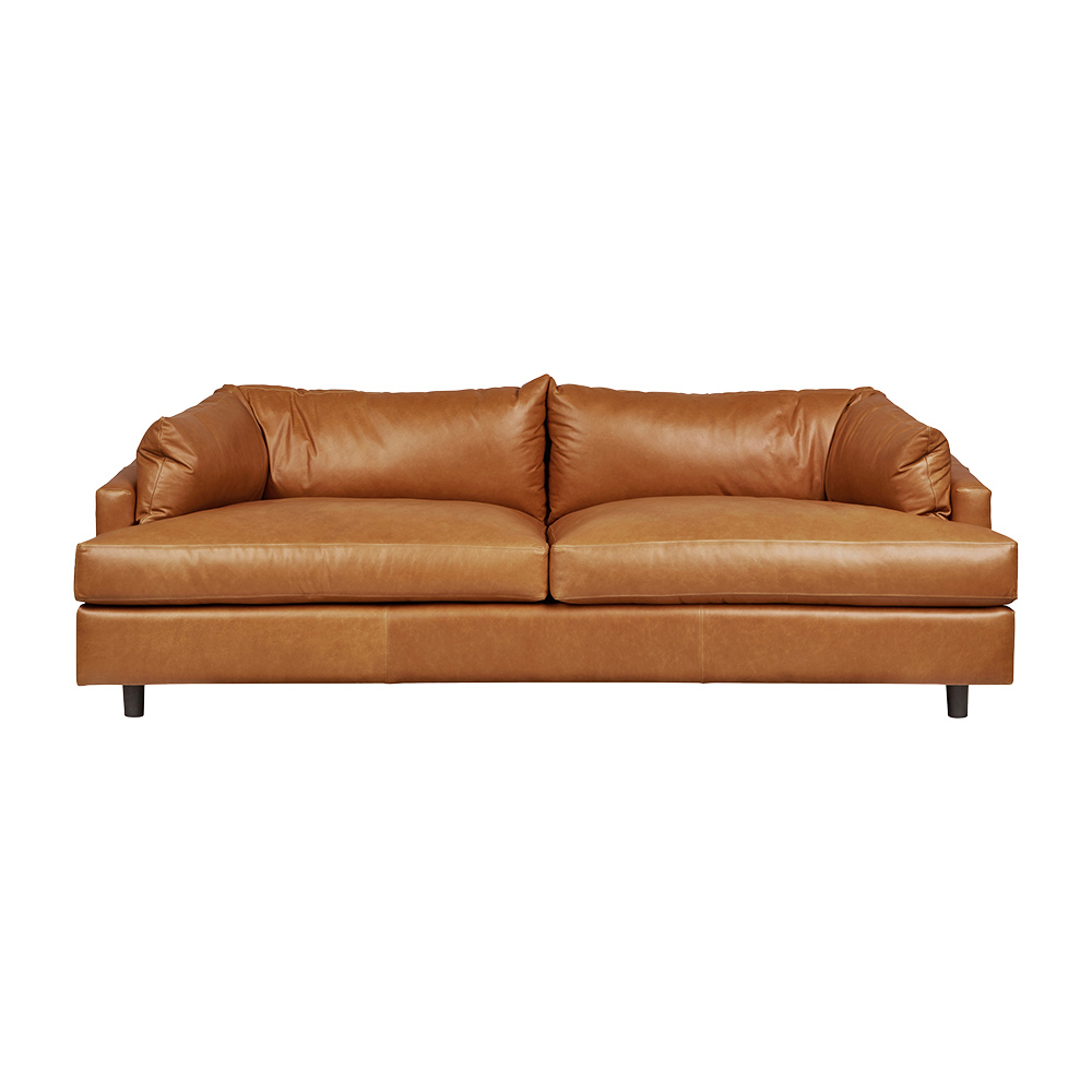 Thalia Sofa - Tucson Sienna Leather