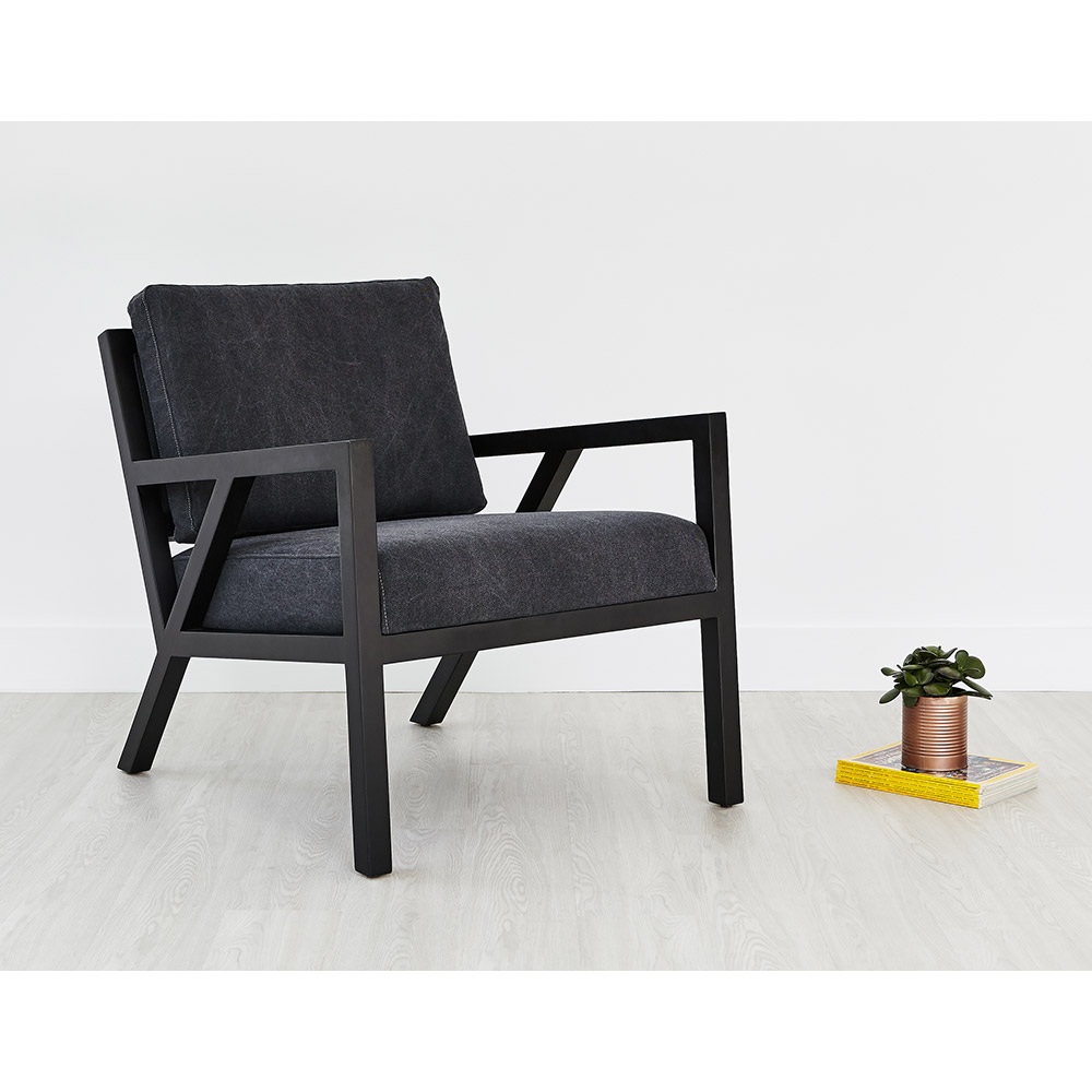 Truss Chair - Vintage Mineral - Ash Black