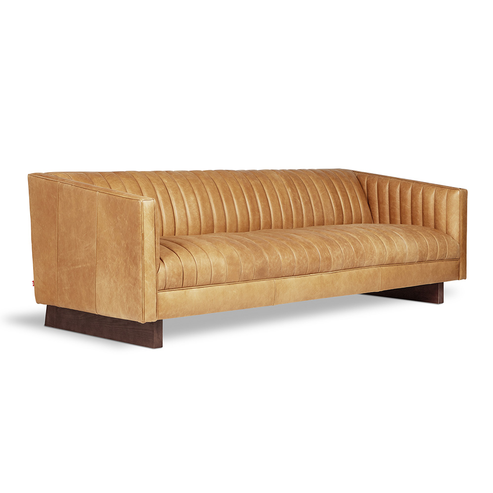 Wallace Sofa - Canyon Whiskey Leather