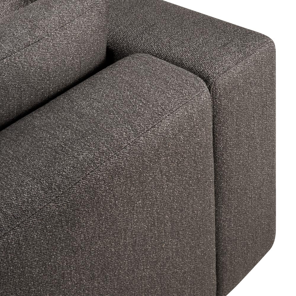 Mellow Square Corner Modular Sofa - Granite