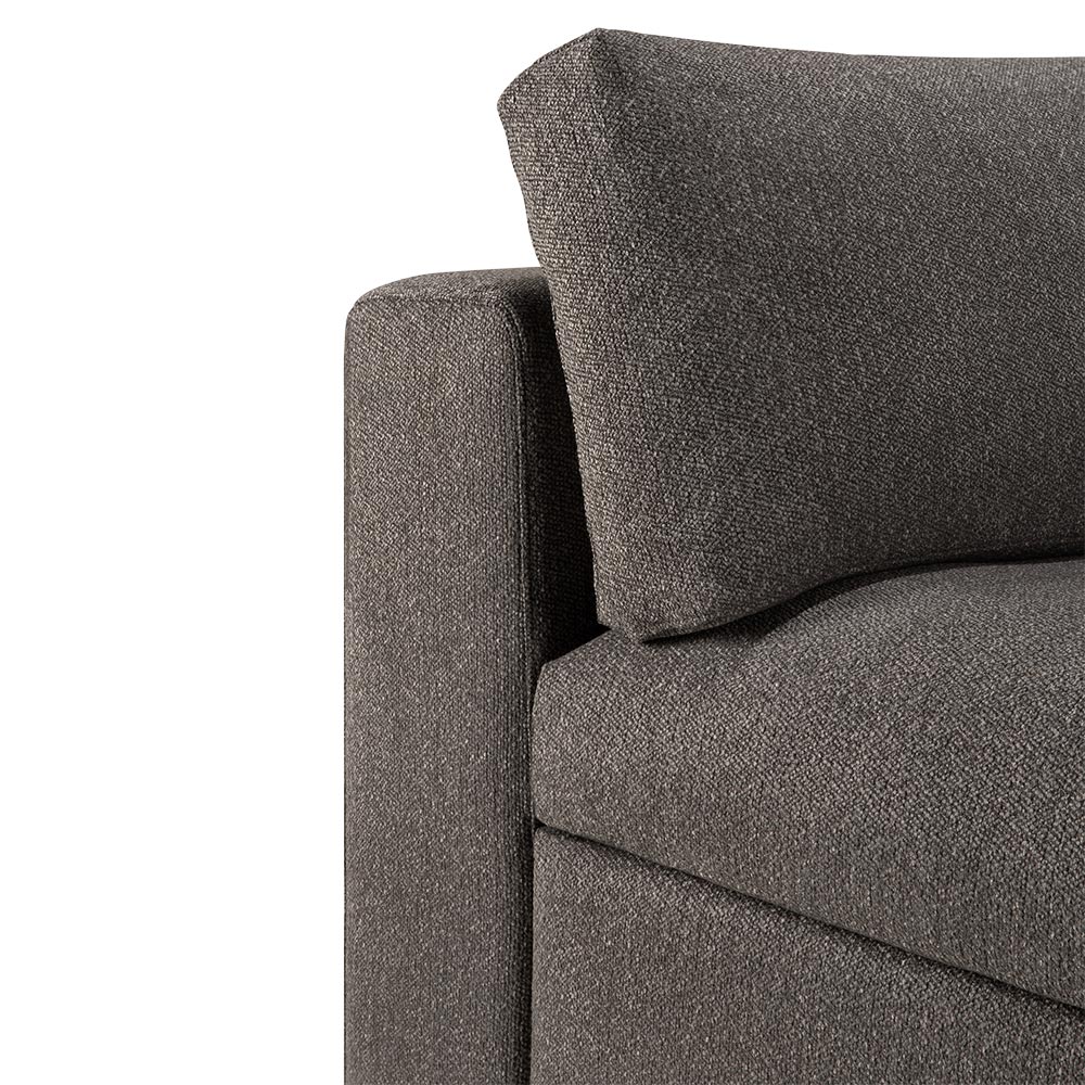Mellow Square Corner Modular Sofa - Granite