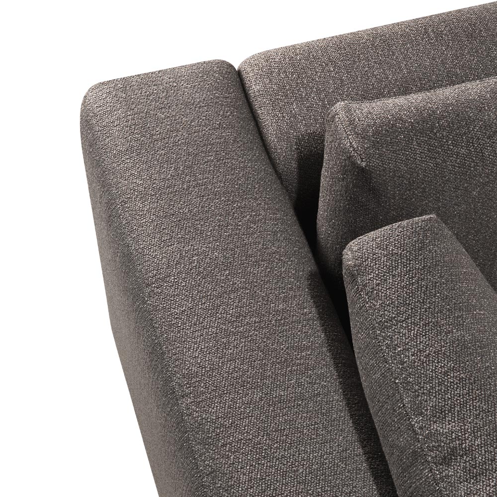 Mellow Square Corner Modular Sofa - Granite