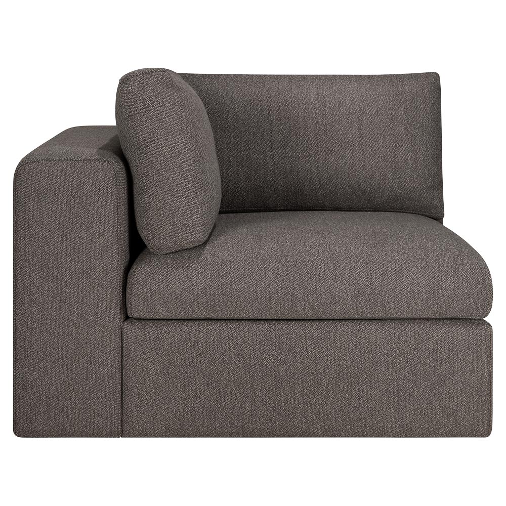 Mellow Square Corner Modular Sofa - Granite
