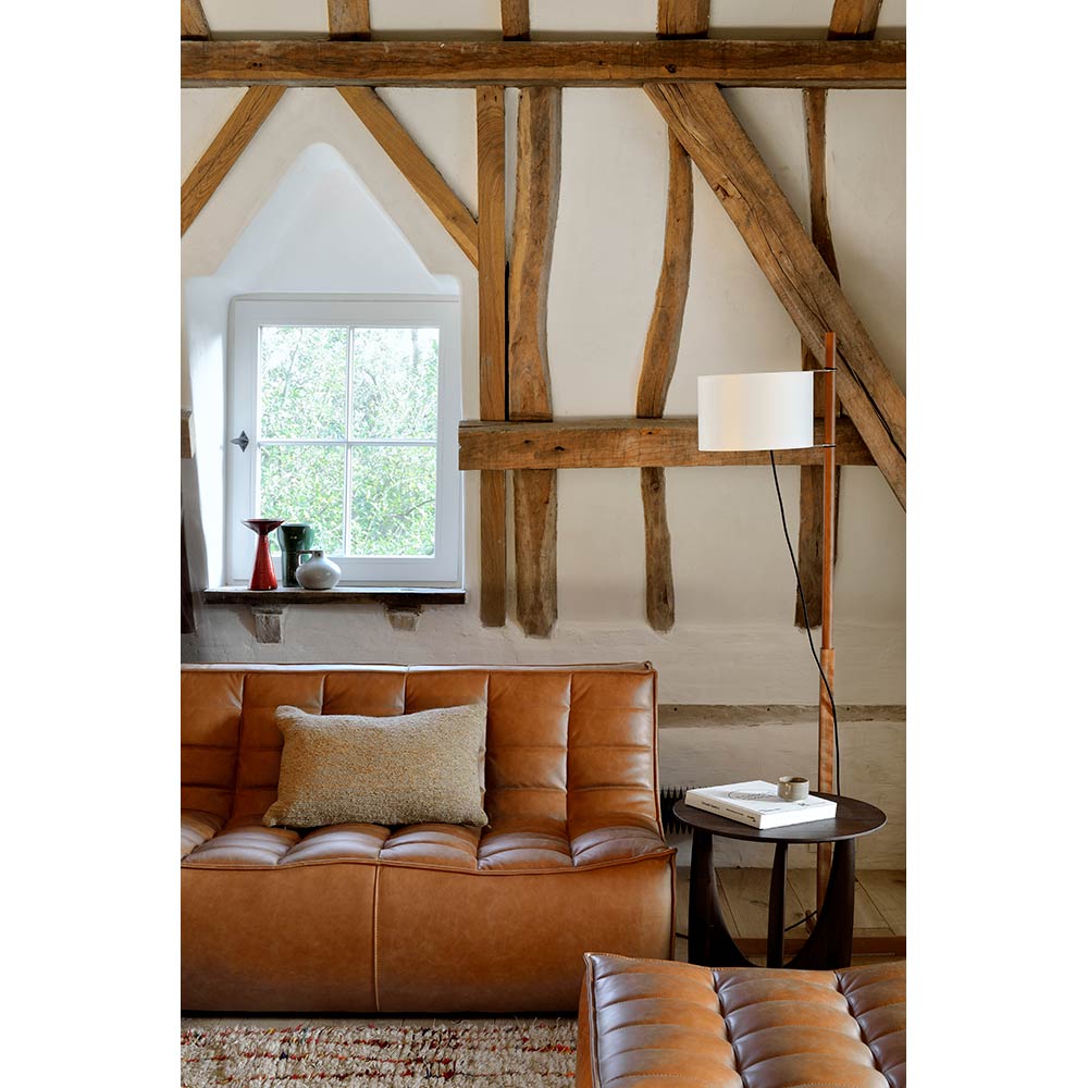 20084_N701_Old_Saddle_sofa_50536_Geometric_side_table_1 | Rouse Home