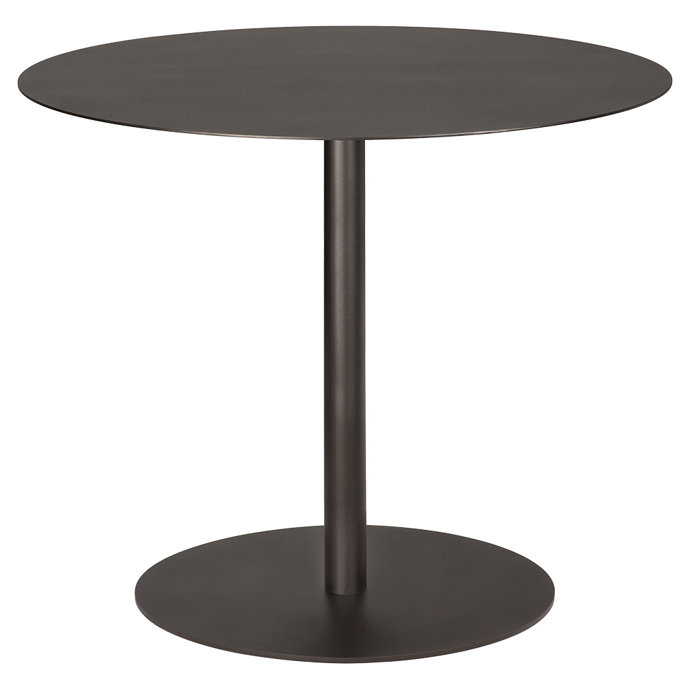 Blend Dining Table - Metal Top, Dark Bronze