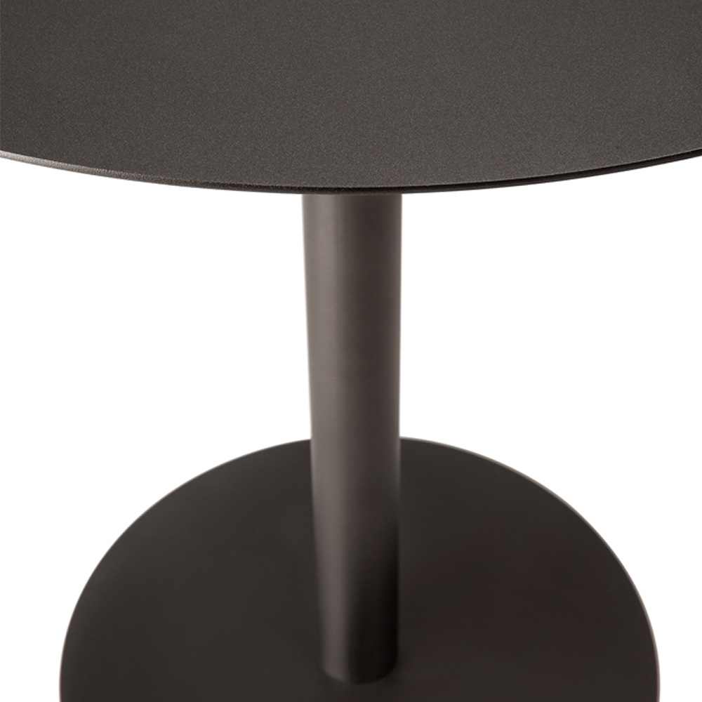 Blend Dining Table - Metal Top, Dark Bronze