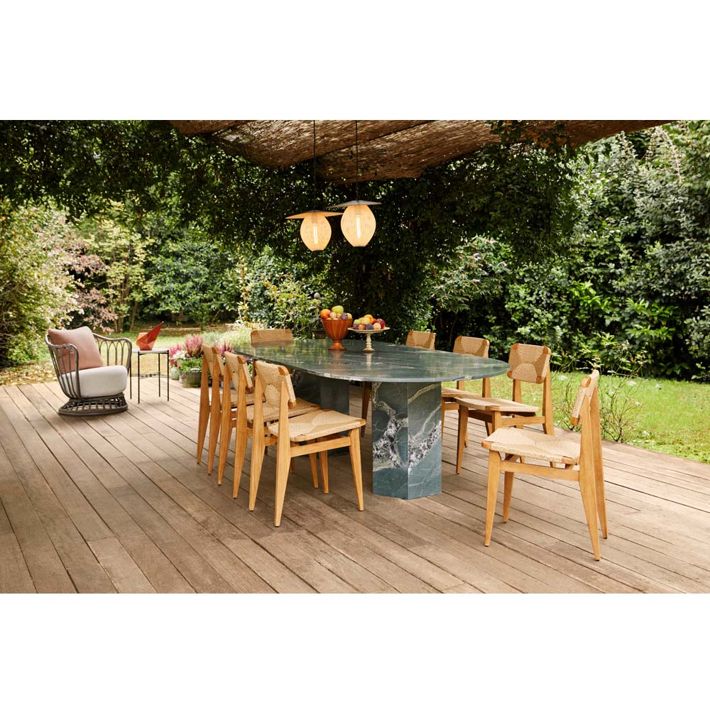 Epic Elliptical Outdoor Dining Table