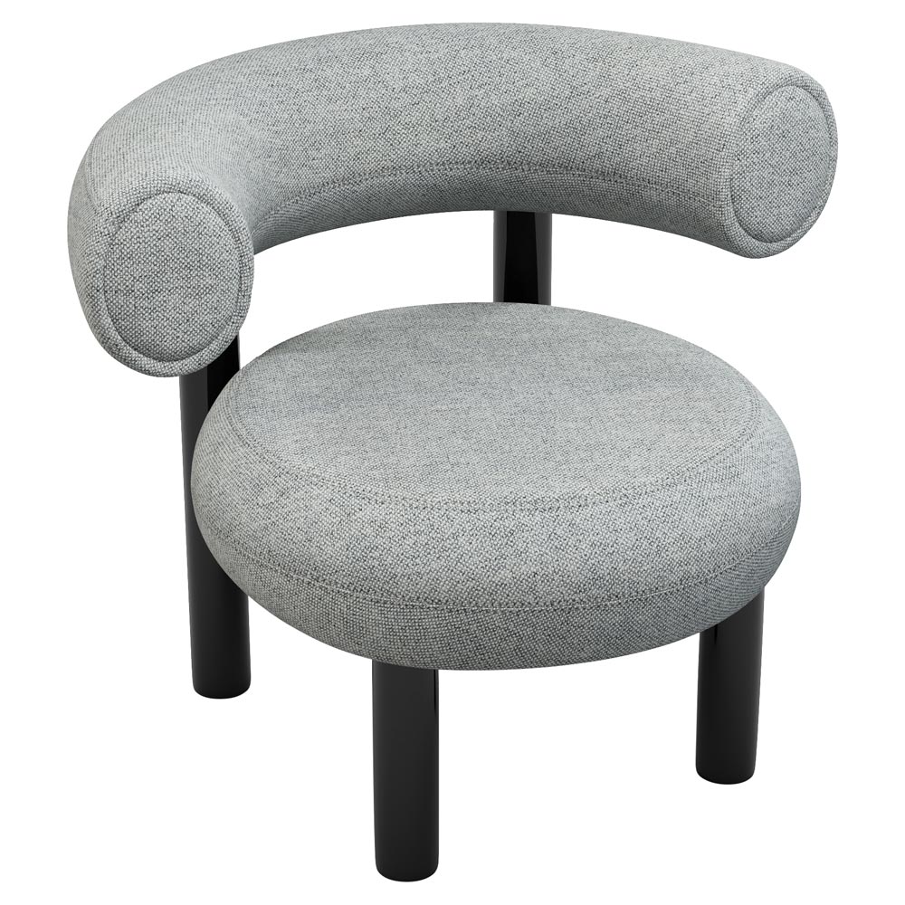 Fat Lounge Chair Hallingdal 0116 Black Steel Base 1 | Rouse Home