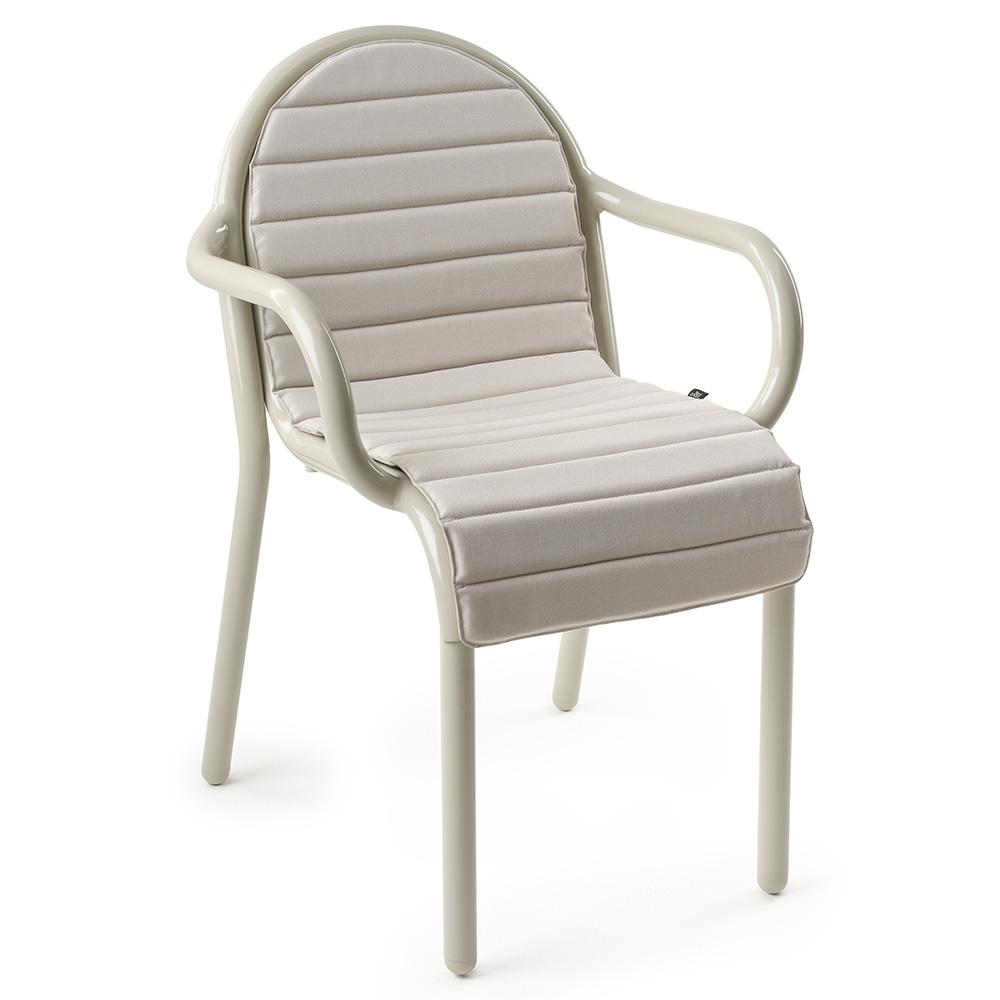 Groove Full Seat Cushion - Putty