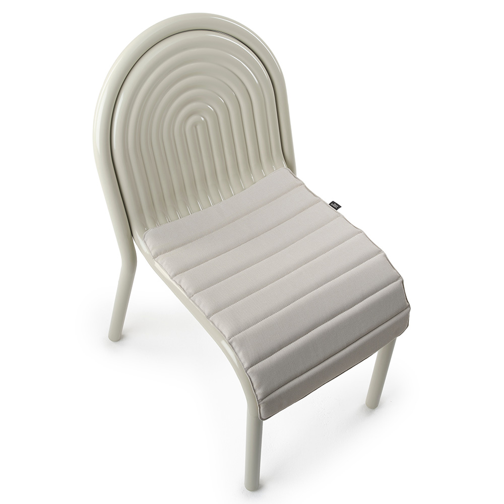 Groove Seat Cushion - Putty