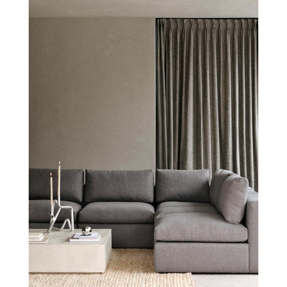 Mellow 1 Seater Modular Sofa - Granite | Rouse Home