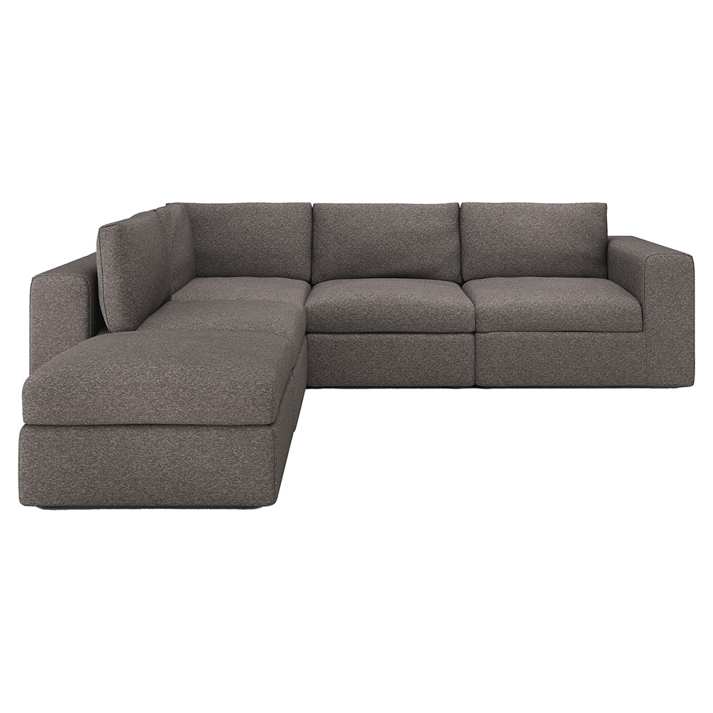 Mellow Footstool Granite 3 | Rouse Home
