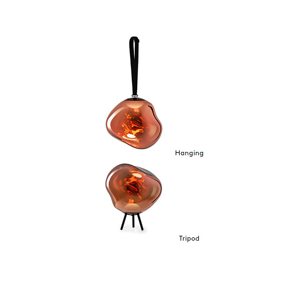 Melt Portable Large Lamp - Copper