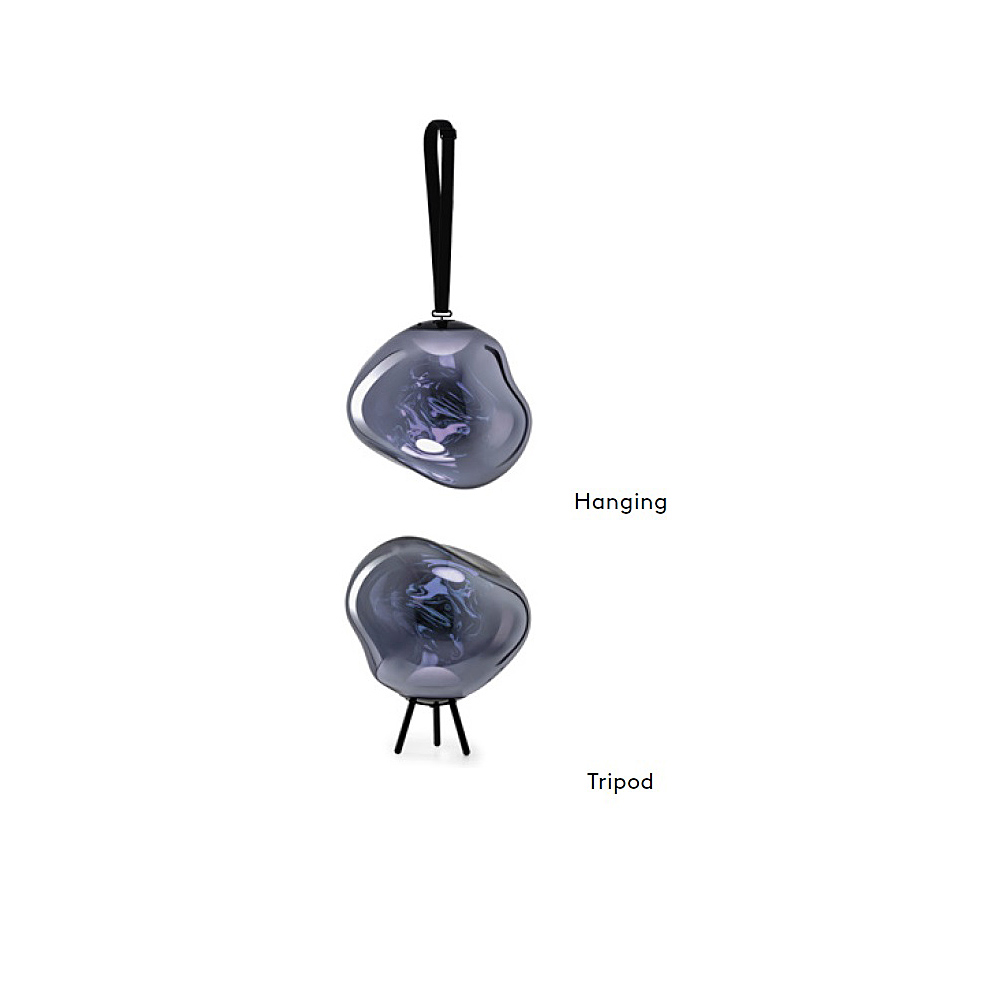Melt Portable Large Lamp - Smoke