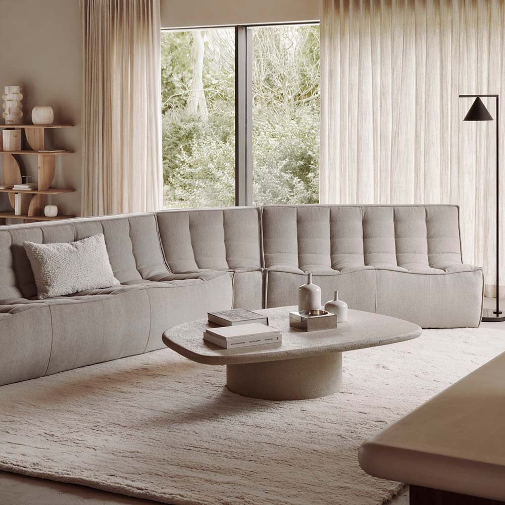 N701 1 Seater Modular Sofa Ecru 06 | Rouse Home