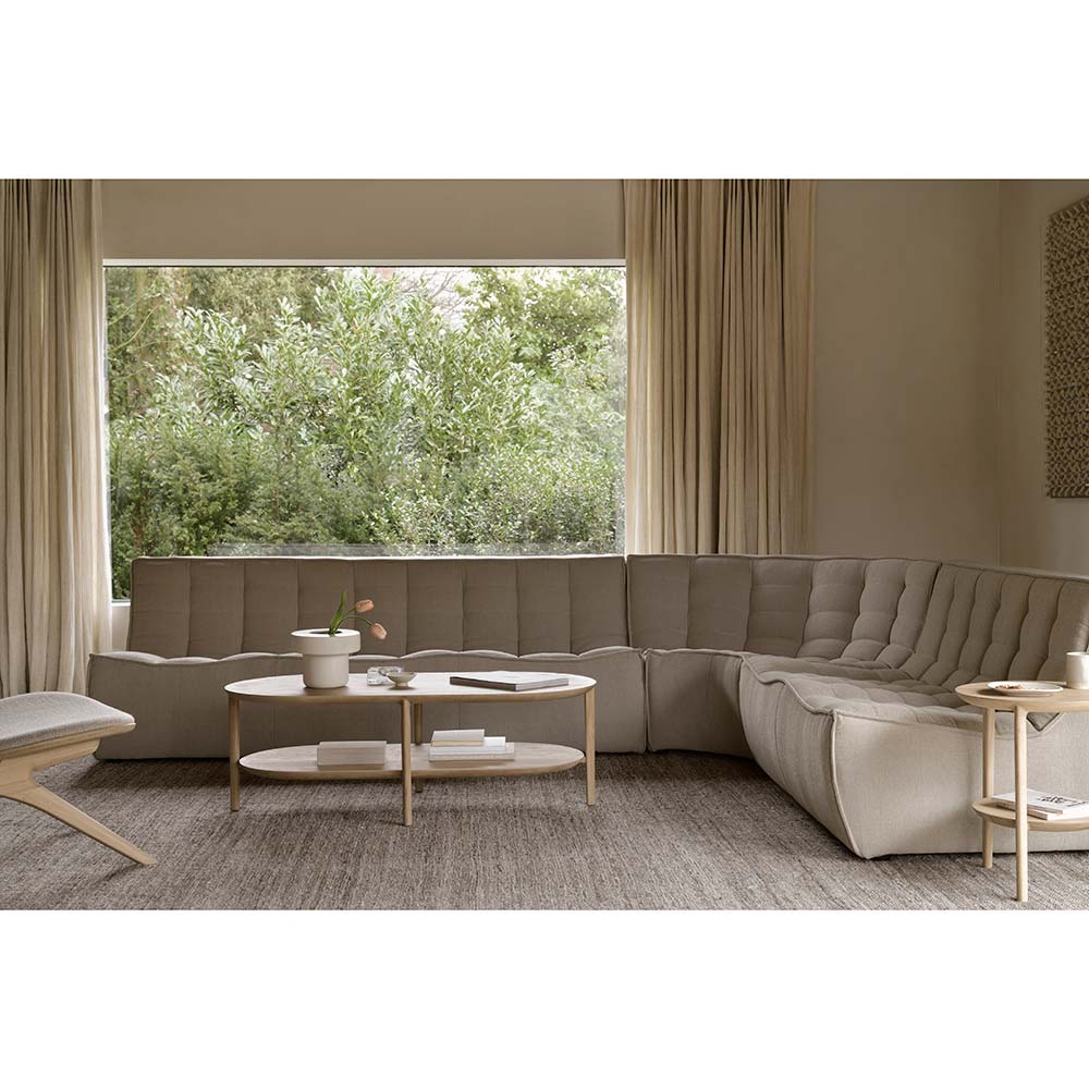N701 1 Seater Modular Sofa Ecru 09 | Rouse Home