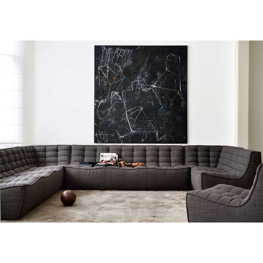 N701 2 Seater Sofa Dark Gray 3 1 | Rouse Home
