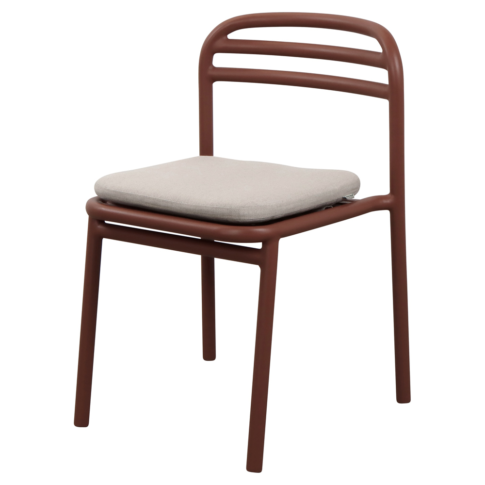 Bliss Chair With Cushion - Desert Red