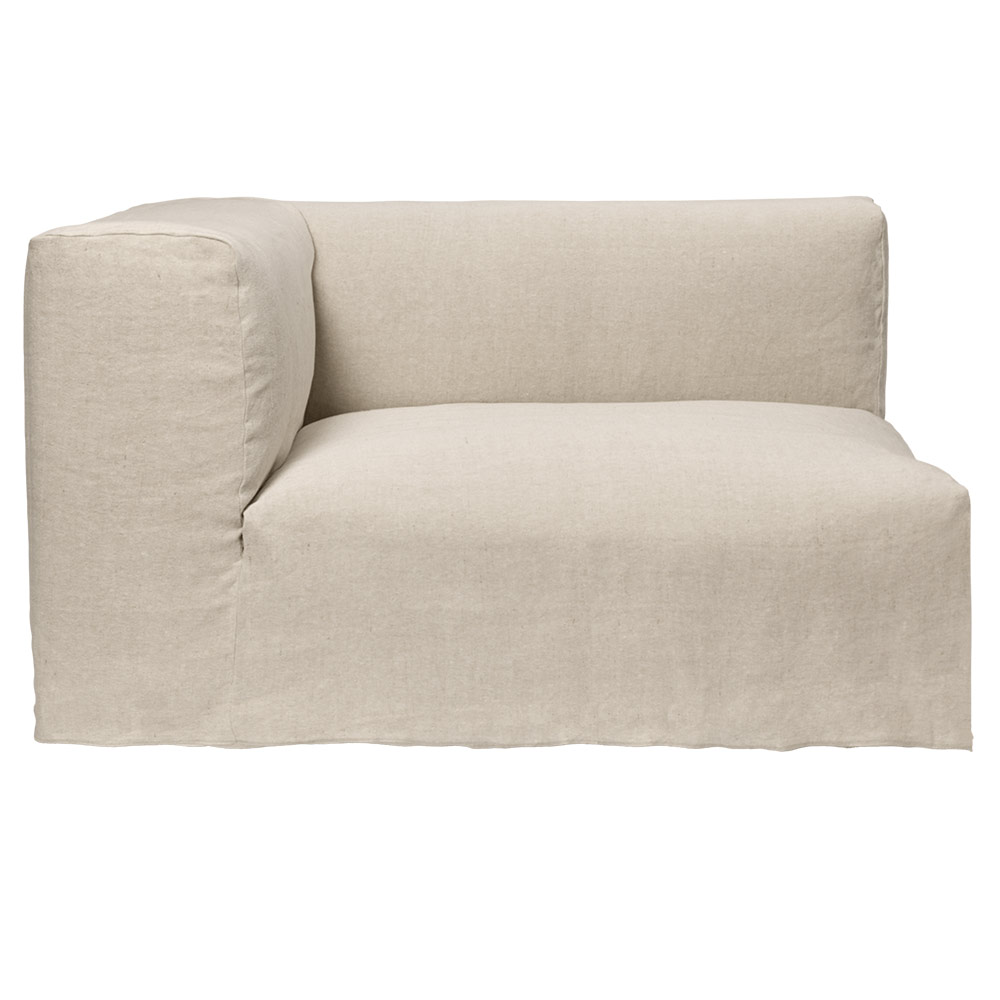 Catena Loose Cover Modular Sofa - Armrest Left