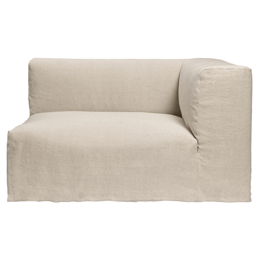 Catena Loose Cover Modular Sofa - Armrest Right