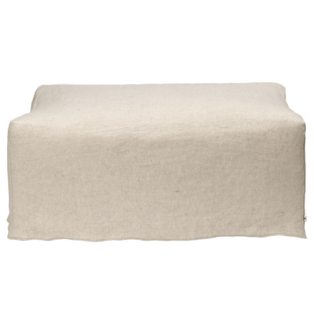 Catena Loose Cover Rectangular Pouf