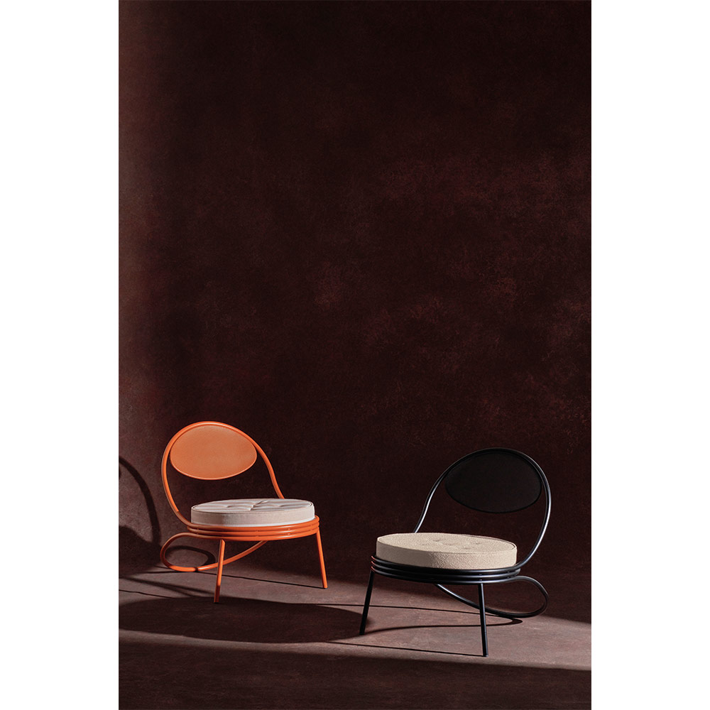 Copacabana Outdoor Lounge Chair Lorkey 41 Black Semi Matt Base 10 | Rouse Home