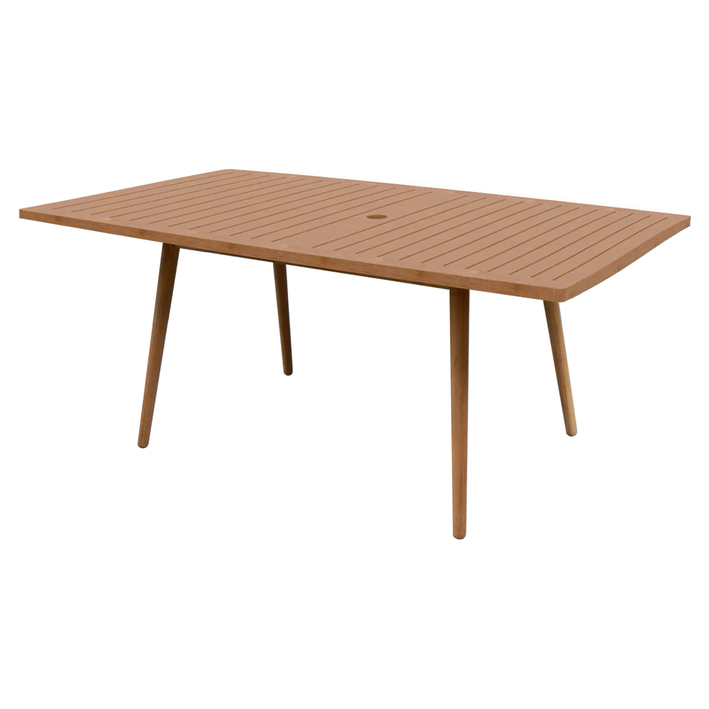 Define Rectangular Dining Table - Teak