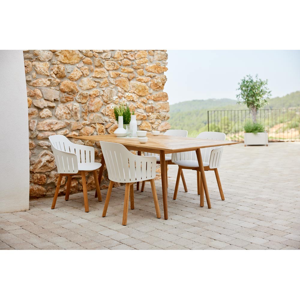 Define Rectangular Dining Table - Teak