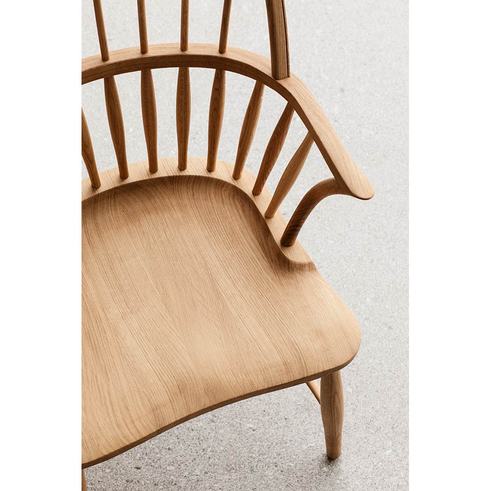 Fh38 Windsor Dining Chair Oil Oak 4 | Rouse Home
