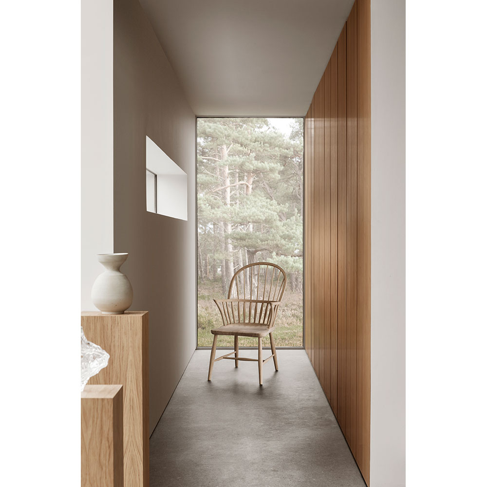 Fh38 Windsor Dining Chair Soap Oak 9 | Rouse Home
