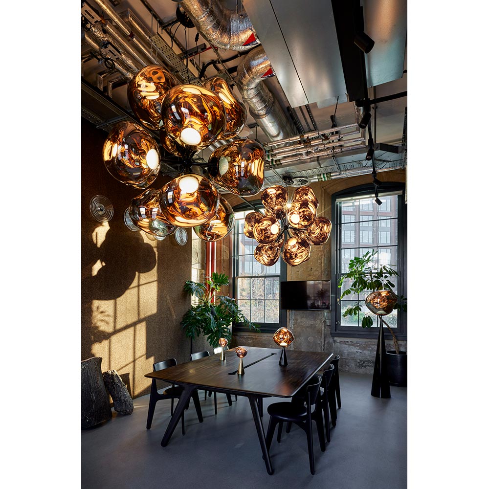 Melt Burst Chandelier - Opal