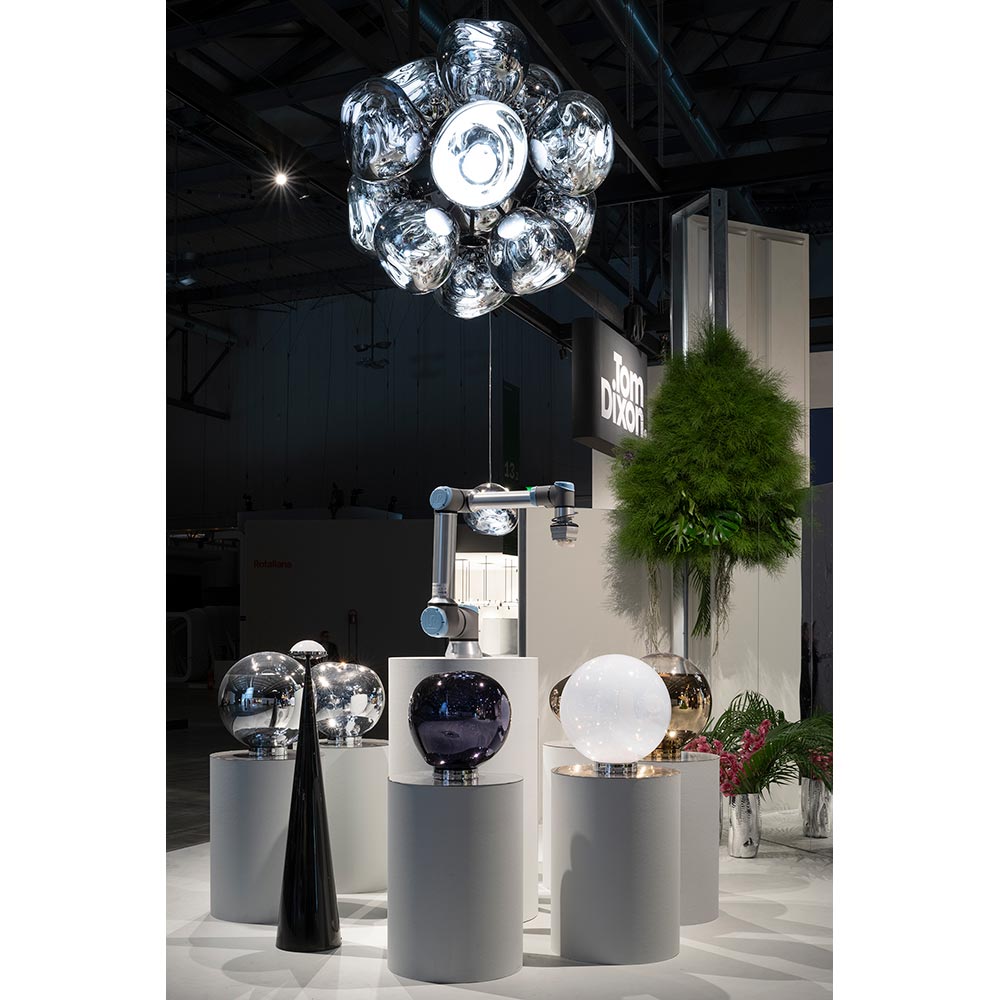 Melt Burst Chandelier - Opal