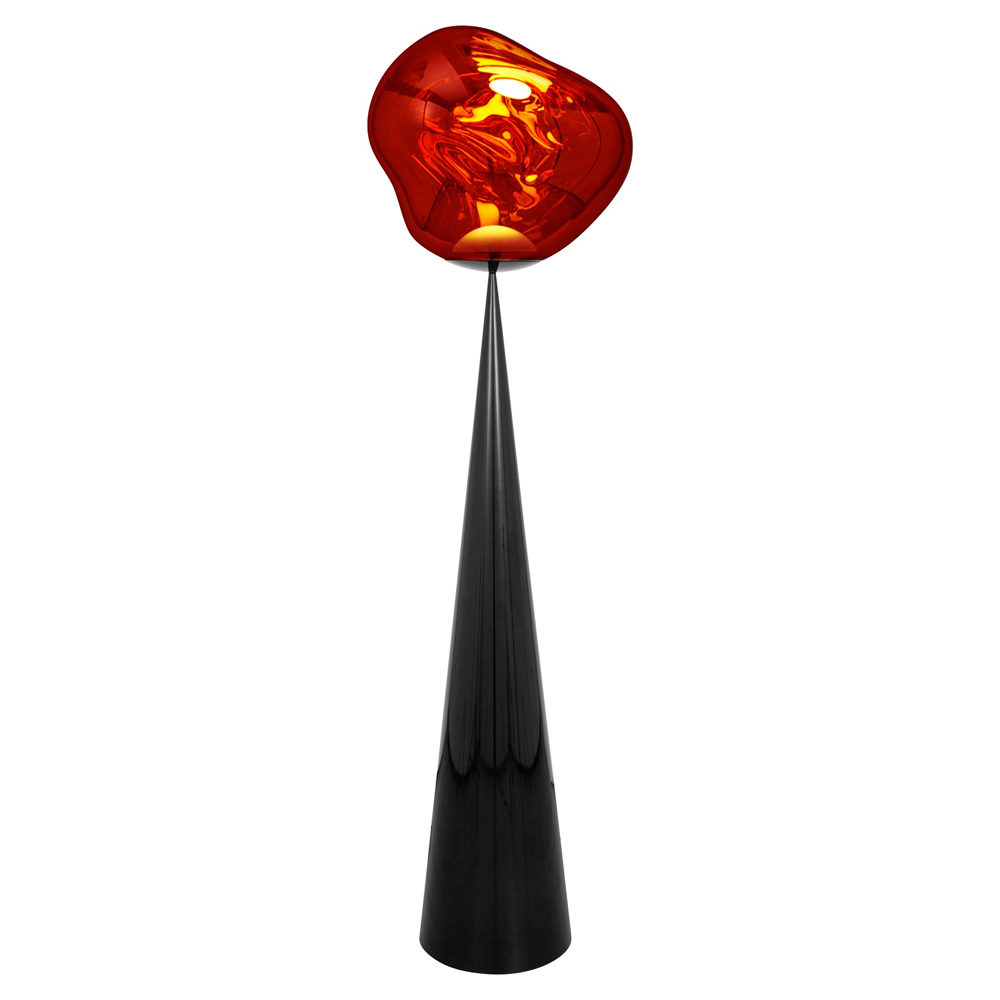 Melt Cone Fat Floor Lamp - Copper