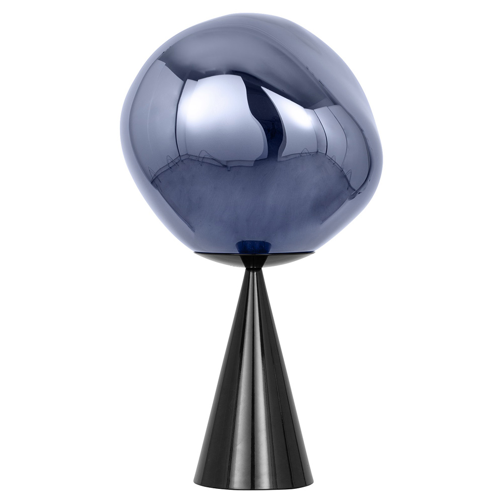 Melt Cone Fat Table Lamp Smoke 2 | Rouse Home