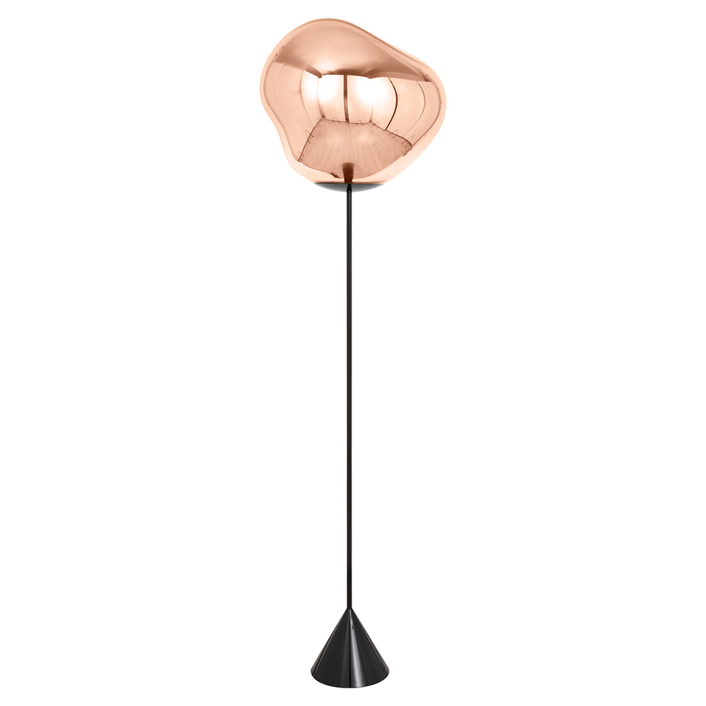 Melt Cone Slim Floor Lamp - Copper