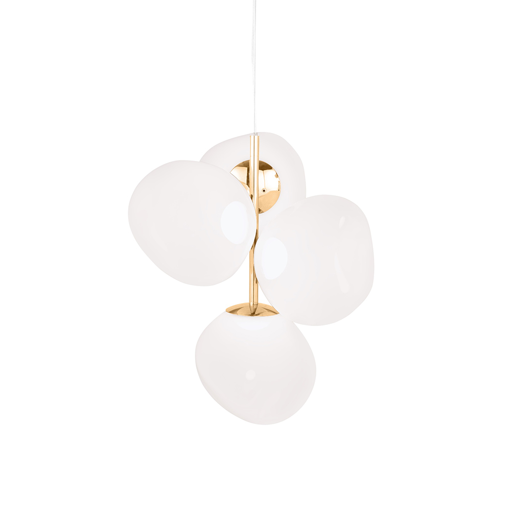 Melt Mini Chandelier - Opal, Gold