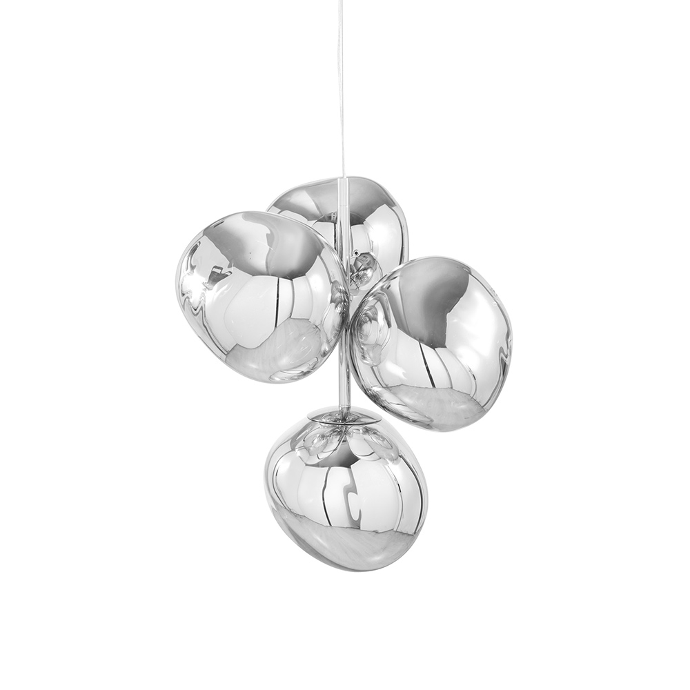 Melt Mini Chandelier - Silver