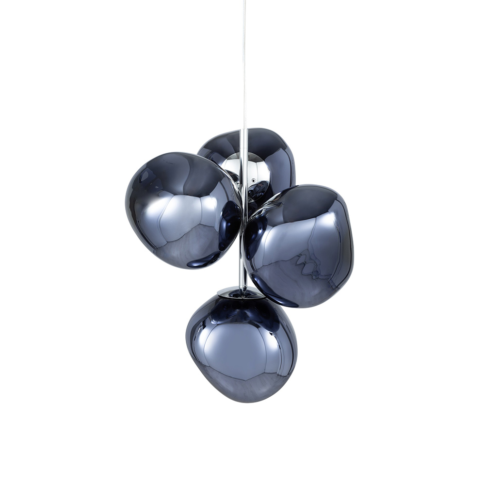 Melt Mini Chandelier - Smoke