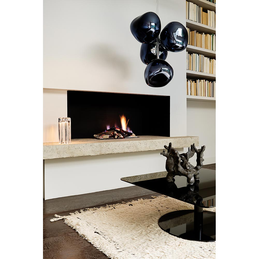 Melt Mini Chandelier - Smoke