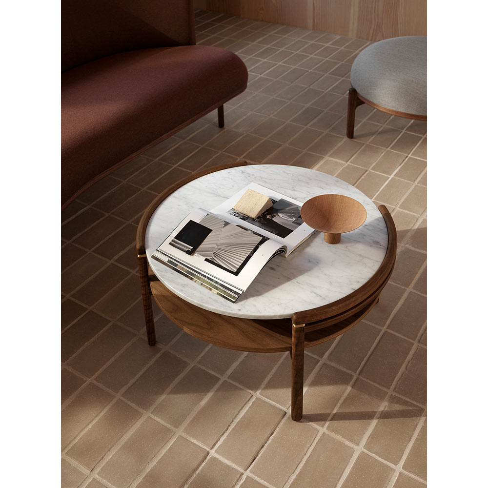 RF1905 Sideways Coffee Table - Marble Top