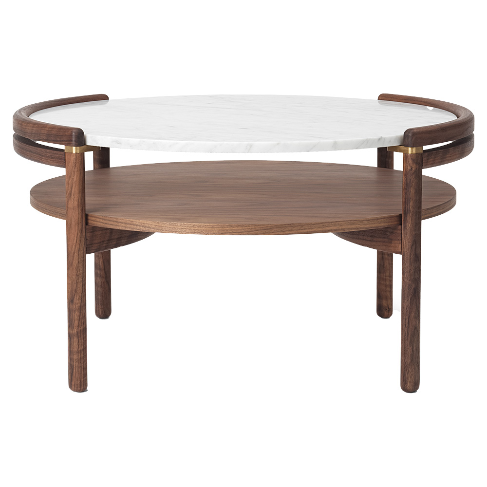 RF1905 Sideways Coffee Table - Marble Top